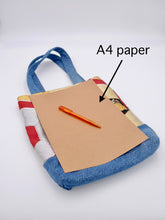 Load image into Gallery viewer, Example: Kimono Silk Obi Bag, Up-cycle bag