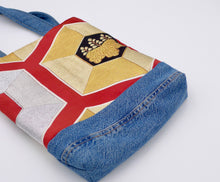 Load image into Gallery viewer, Example: Kimono Silk Obi Bag, Up-cycle bag