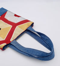 Load image into Gallery viewer, Example: Kimono Silk Obi Bag, Up-cycle bag
